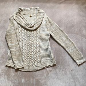 It’s Our Time beige sweater size M